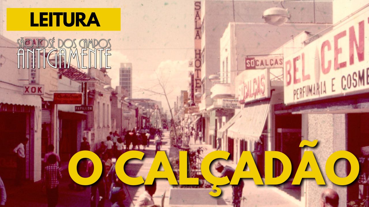 O início do Calçadão nos anos 70