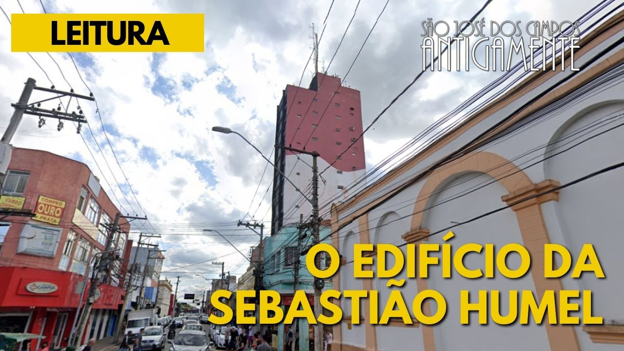 O edifícil da rua Sebastião Humel